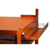 Surface de travail biseautée à 45 degrés pour éviter les dommages