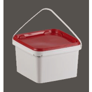 Seau plastique avec impression offset ou IML sur demande