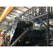 Machine industrielle de 74 tonnes pour injection plastique