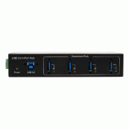 Exsys ex-11224hmvs hub métal 4 ports usb 3.2 gen 1 via vl811+ chipset_3