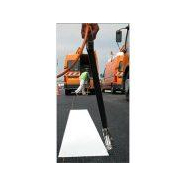 Jeu thermocollant la marelle fusée DecoMark® - résine thermoplastique - 2000 x 3500 mm - marquage préfabriqué_3