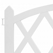 Vidaxl bordures de pelouse 17 pcs blanc 10 m pp 318295_3