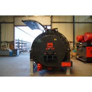 Machine de lavage plastique avec ouverture hydraulique