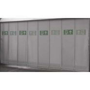 Dispositif de cantonnement vertical pour limiter la propagation des fumées