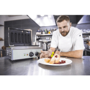 Gaufrier épi professionnel électrique à 6 bâtonnets (gaufrier sucette)_3