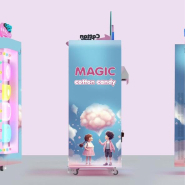 Machine à Barbe à Papa Automatique M3 - 2800W - 80 à 130s/pièce - FESTI MARKET - Ref: FM-M3-CCCSB_3