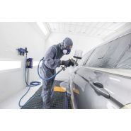 Cabine de peinture haute technologie avec éclairage LED et filtration avancée