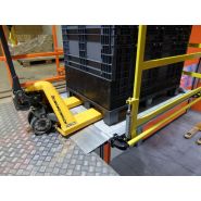 Élévateur mezzanine hydraulique - flux logistiques intérieur/extérieur -  DHOLLANDIA DH-VZK_3