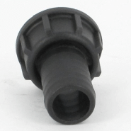 Raccord annelé - Droit - avec écrou - F 1