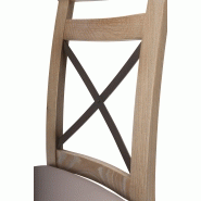 Chaise Fabrik en bois massif et métal - Fabrication française - Style bistrot industriel_3