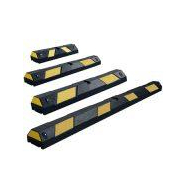 Bordure Butée de Parking Jaune/Noir en Caoutchouc Recyclé - Tire Fonds Offerts - Flexible et Résistante_3