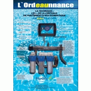 Système de traitement d'eau avec alarme de dysfonctionnement