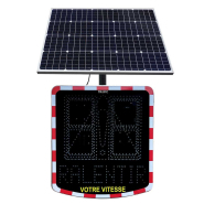Radar pédagogique solaire V400 - Batterie autonome - Caractères de 400mm de hauteur_3