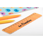 Règle personnalisée en plastique souple - 15 cm - Impression quadri UV LED_3