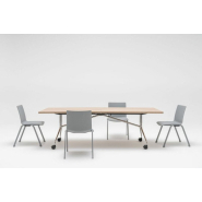 Table modulable et pliante, idéale pour les réunions, conférences ou séminaires, adaptée aussi bien aux PME qu'aux grandes entreprises_3