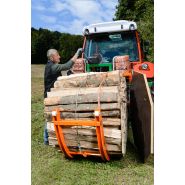 Fagoteuse à bois avec attelage trois points cat. I + II