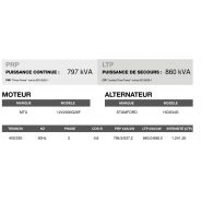 AT-880 - Groupe électrogène en container triphasé 50 Hz - Inmesol - 860 kVA avec moteur MTU et alternateur Stamford_3