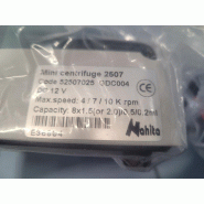 Mini centrifugeuse NAHITA 2507/25 4/7/10000 rpm_3