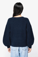 Pull écoresponsable en laine mérinos femme - Native Spirit - Réf: NS920 - 50% coton biologique et laine mérinos RWS_3