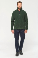 Veste micropolaire zippée homme - Réf: WK903 - WK. Designed To Work - 100% polyester antiboulochage_3