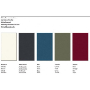 Cloison de séparation en tissu LAY 100 - Référence 7996 FR108 - Pieds métal - 4 finitions chinées_3