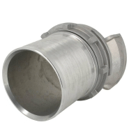 Demi-raccord symétrique avec verrou - DN 150 mm - Embout annelé Ø 152 mm - Alu_3