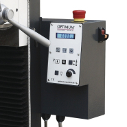 Fraiseuse Optimum MH 22V - 3338135 - Variateur de vitesse électronique et jauge digitale_3