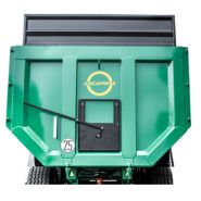 Remorque agricole équipée de réhausses de 400 mm