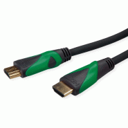 Roline green atc câble hdmi avec ethernet ultra hd 8k, m/m, noir, 1 m_3