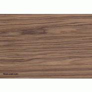 Table de réunion rectangulaire série X10 finition hébénisterie - Officity - 560, Noyer américain, Cuir anthracite_3