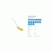 Brosse a rainure plate alimentaire fibre jaune (83924)_3