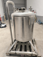 Cuve inox 316l 344 litres d'occasion avec agitation - référence : c3339_3