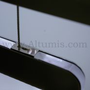 Porte-affiche LED A0 double face - Altumis - 24V, 35 Watts, 5000 Lux - Design épuré minimaliste_3