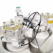 Adoucisseur d'eau sans électricité 2500 l/h 1 à 6 personnes duplex ultra compact complet avec accessoires_3