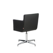 Fauteuil Brooklyn - Chaise mono-bloc en acier avec mousse ignifuge - neuf - Élévation à gaz_3