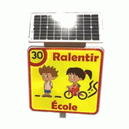 Panneau Ecole avec Leds clignotantes_3