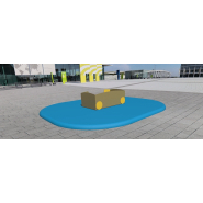 Wagon de petit train ou locomotive - Collection Concarneau - Référence BTCAB03 - Panneaux HPL, plancher antidérapant, châssis inox_3