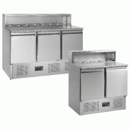 Comptoir à pizza GN1/1PT920 Inox L900mm 16454 TEFCOLD_3