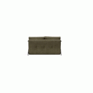 Canapé design convertible Cubed 02 Chrome 200x160 cm - Tissu Cordufine Pine Green - Innovation Living_3