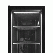 Réfrigérateur à boissons SCU1425 - porte vitrée réversible - finition noire - froid ventilé - charnières côté gauche_3