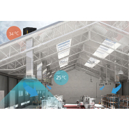 Équipement de refroidissement Master avec tampons de filtre par évaporation