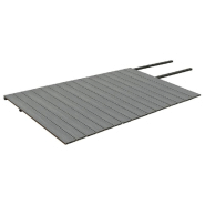 Vidaxl panneaux de terrasse et accessoires wpc marron/gris 40 m² 4 m 3070476_3