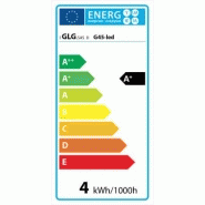 Ampoule vintage LED 4W E27 G45 - Style Edison bulb avec filaments apparents_3