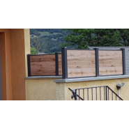 Clôture PVC brise-vue - Virtuose - Gamme Tendance avec dimensions sur-mesure et impressions personnalisées_3