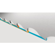 Lame de scie à ruban bimétal - matériaux difficiles ou sections larges - avoyage spécial - denture HSS 1.4/2 TPI - 1.1 mm x 34 mm - 3858-34-1.1-PHX-1.4/2_3