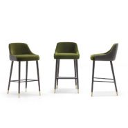 Adima 07 - Tabouret de restaurant Torre - Hauteur 102 cm - Réf. 3886 - Bois frêne et repose-pieds métal_3