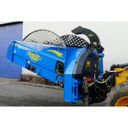 Pailleuse équipée d’un démêleur hydraulique précis