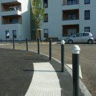 Potelets à mémoire de forme Nantes Lot de 5 pièces en élastomère de polyuréthane_3