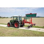 9542 - Andaineur mono rotor Kverneland - largeur de travail 4,20 m - boîtier sans entretien_3