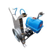 Atomiseur viticole à moteur auxiliaire de 100 à 200 litres, idéal pour passer dans les rangées de vignes étroites - VICH_3